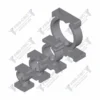 Abrazadera clip (Nylon) # Closed pipe clip (Nylon)