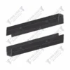 Perfil reductor 8-6 mm. (Termoplástico) # Slot reducer profile: 6-8 mm. (Plastick, black)