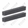 Perfil para ribetear (PVC/Goma) # Double hardness edge profile (PVC/Rubber)