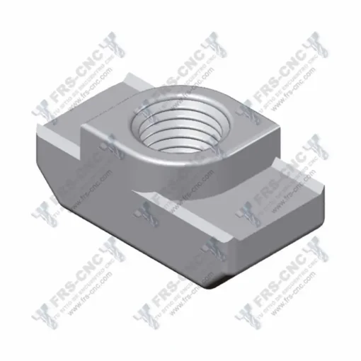 Tuerca cabeza martillo, perfil estructural 20 (Acero zincado) # Hammer head nut, profile 20 (Zinc plated steel)