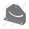 Escuadra giratoria (Acero zincado) # Adjustable angle bracket (Zinc plated steel)