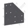 Placa de refuerzo (Acero zincado) # Reinforcement plate (Zinc plated)