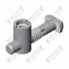 Conector perpendicular (A. zincado) # Perpendicular joint (Zinc plated steel)