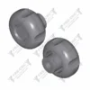 Mando estrella (Poliamida negro) # Round knob estrella (fibreglass reinforced nylon, black)