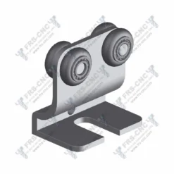 Roldana puerta corredera (Acero zincado) # Sliding door suspensory roller (Zinco plated steel)