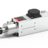 Foto del Electromandrino Teknomotor C41/47 de 1.6kW ER25 DB PR HY 448: Ideal para mecanizado de madera, plásticos, composites y aluminio