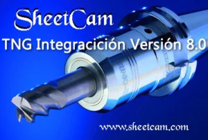 Nuevo software CAD/CAM SheetCam V8 TNG Integración